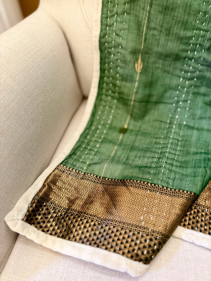 Zamarud Kantha Throw