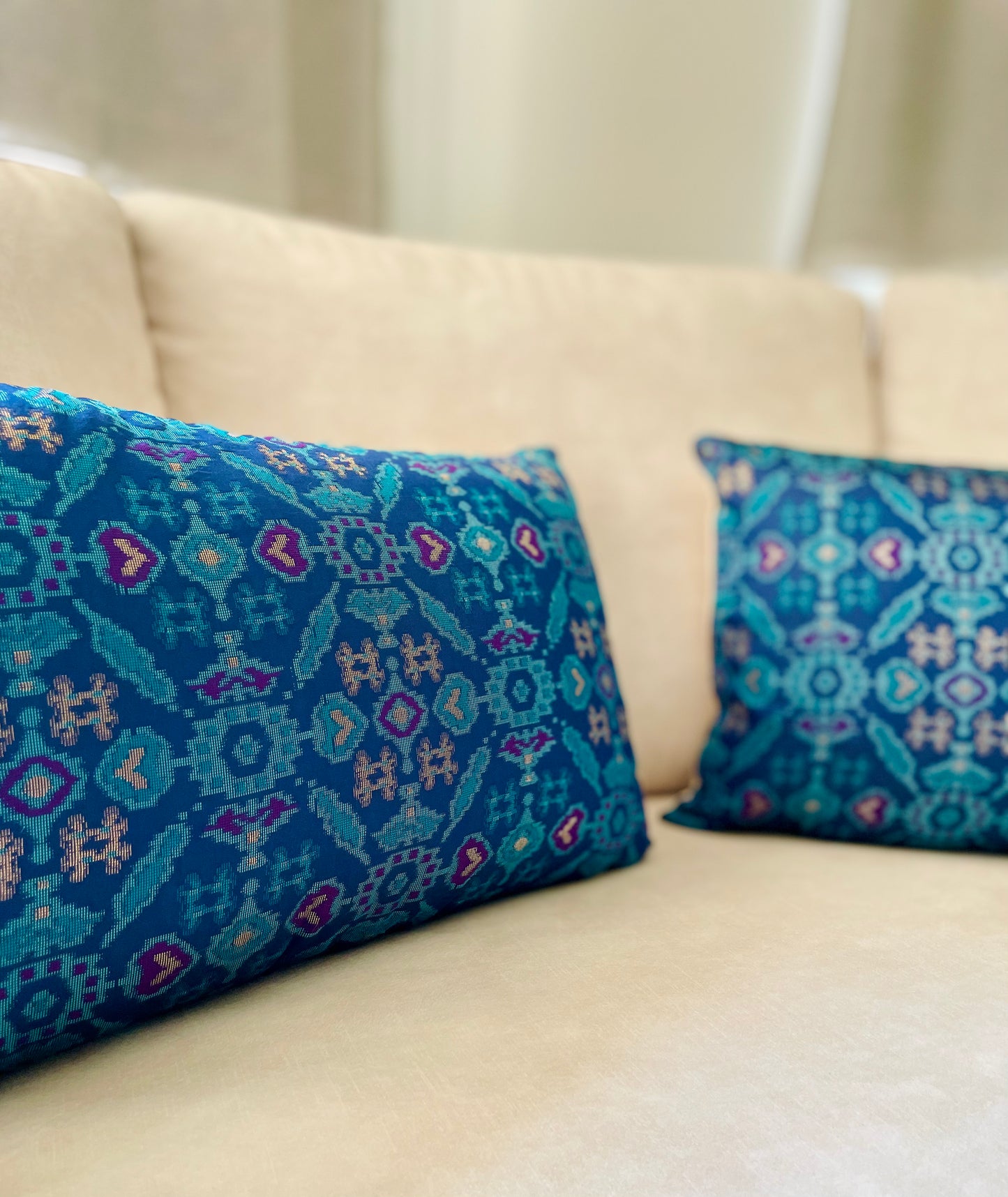 The Ikat Collection Cushions