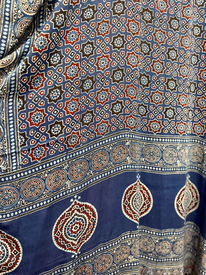 The Ajrakh Modal Silk Kaftan