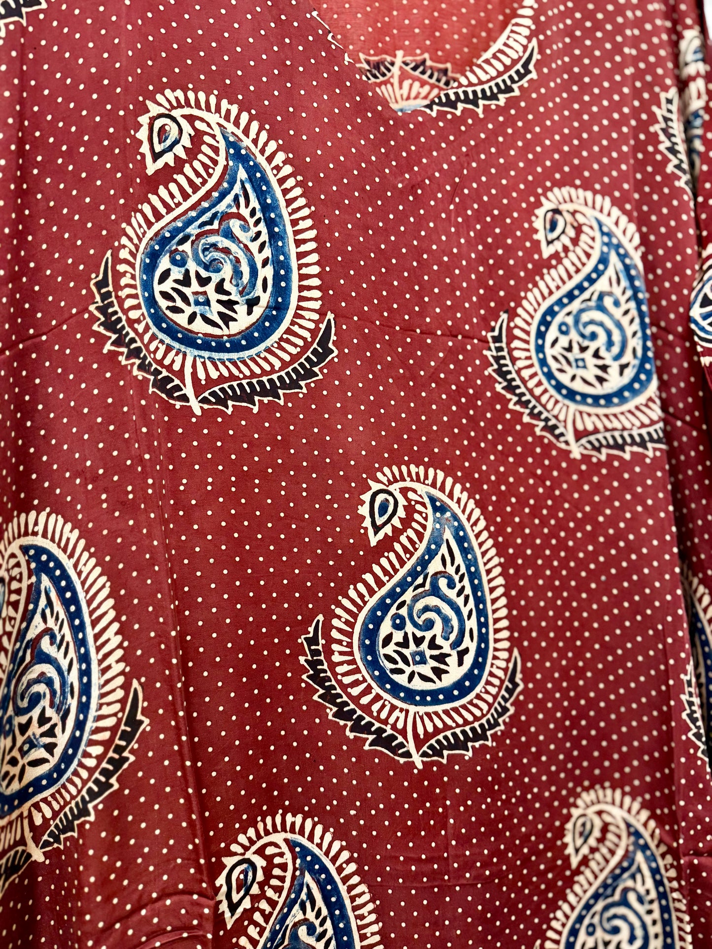 The Ajrakh Modal Silk Kaftan