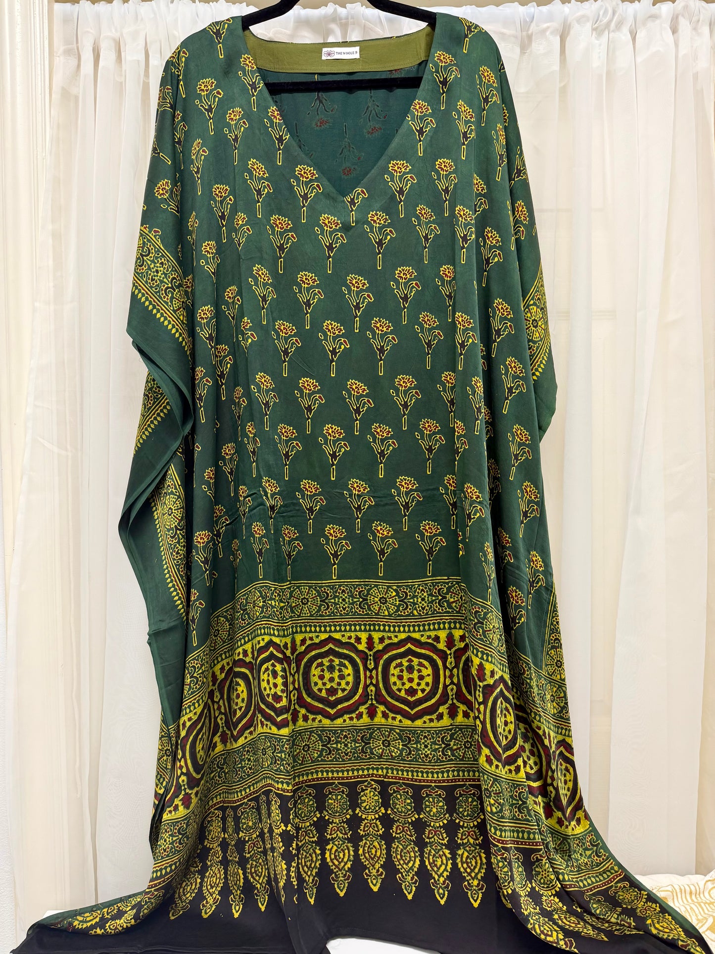 The Ajrakh Modal Silk Kaftan