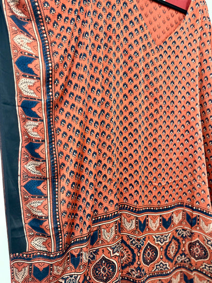 The Ajrakh Modal Silk Kaftan
