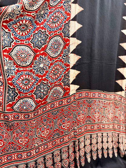 The Ajrakh Modal Silk Kaftan