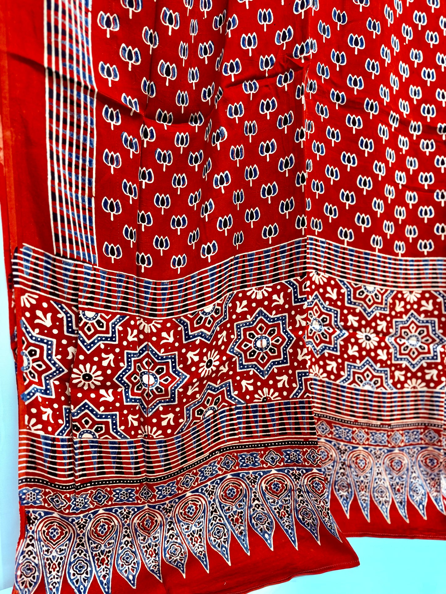 The Ajrakh Modal Silk Kaftan