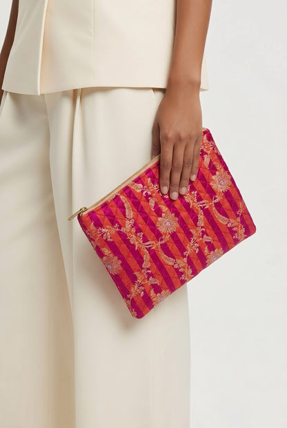 Quilted Silk Laptop Sleeves