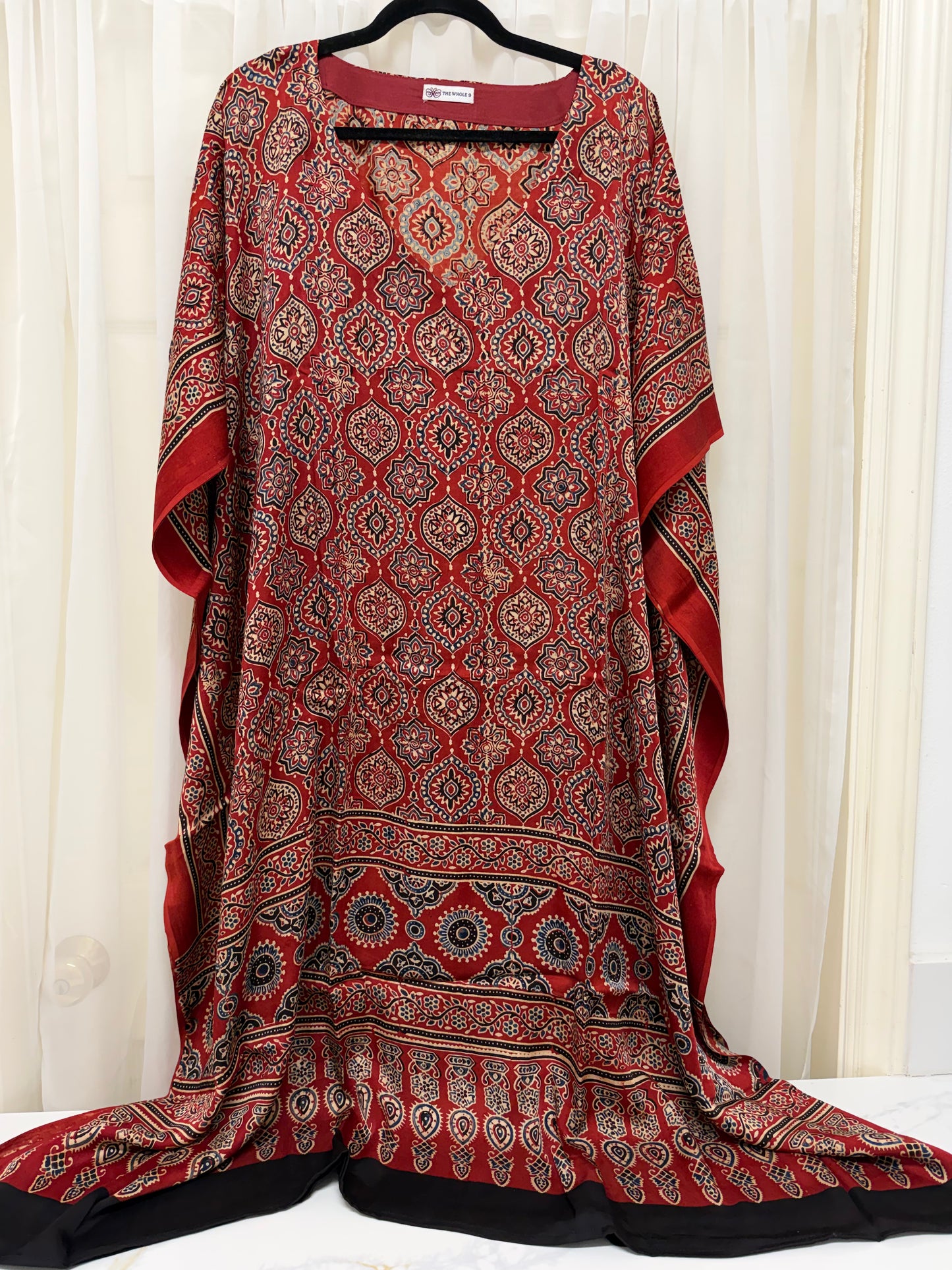 The Ajrakh Modal Silk Kaftan