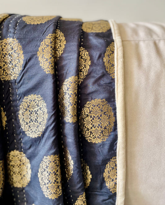 The Medallion Collection - Kantha Throw