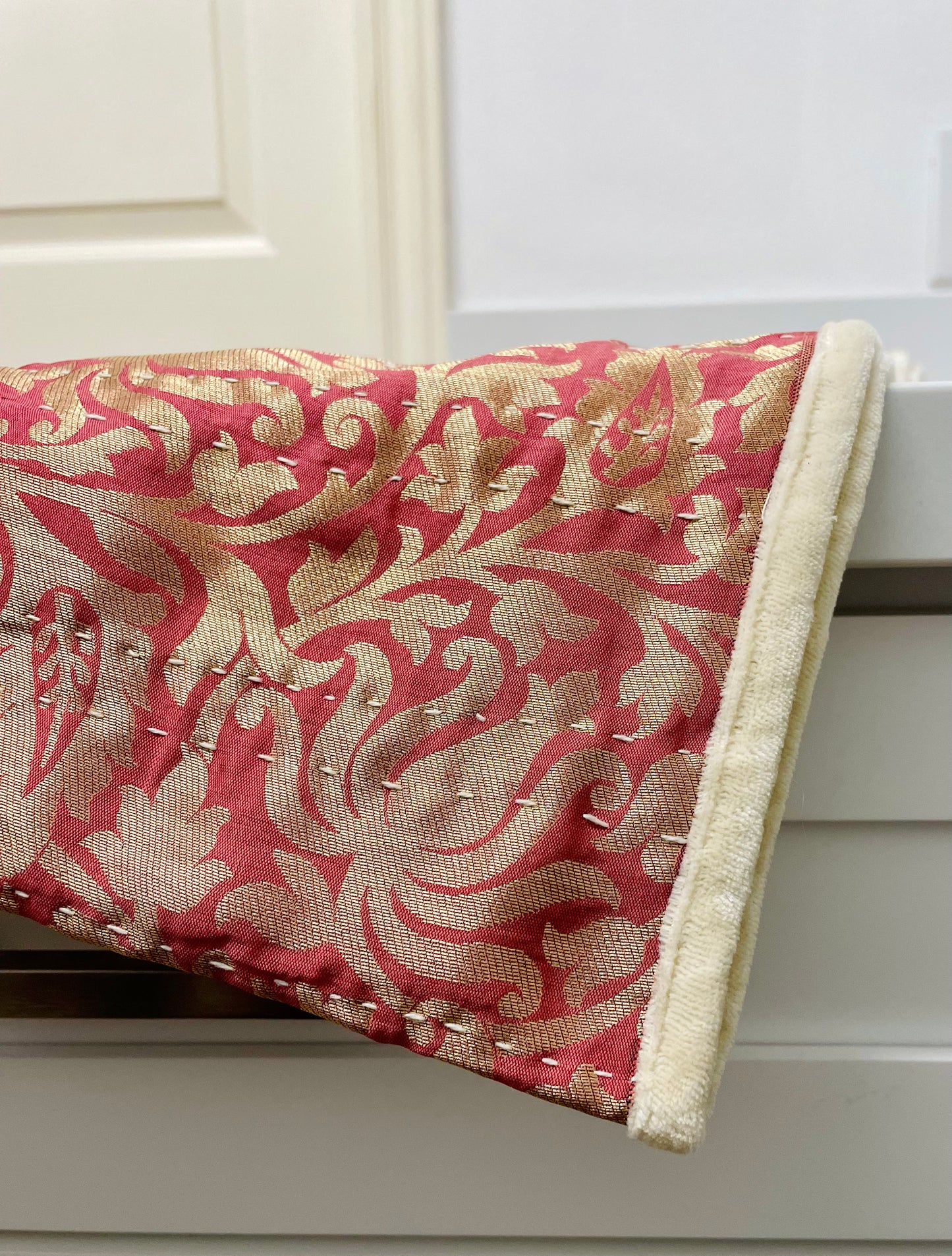 The Sultana Collection - Kantha Hand-Stitched Throw